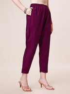 Hand Embroidered Kurta With Pant & Dupatta Set, Multicolor - Hiral Fashion - Distacart