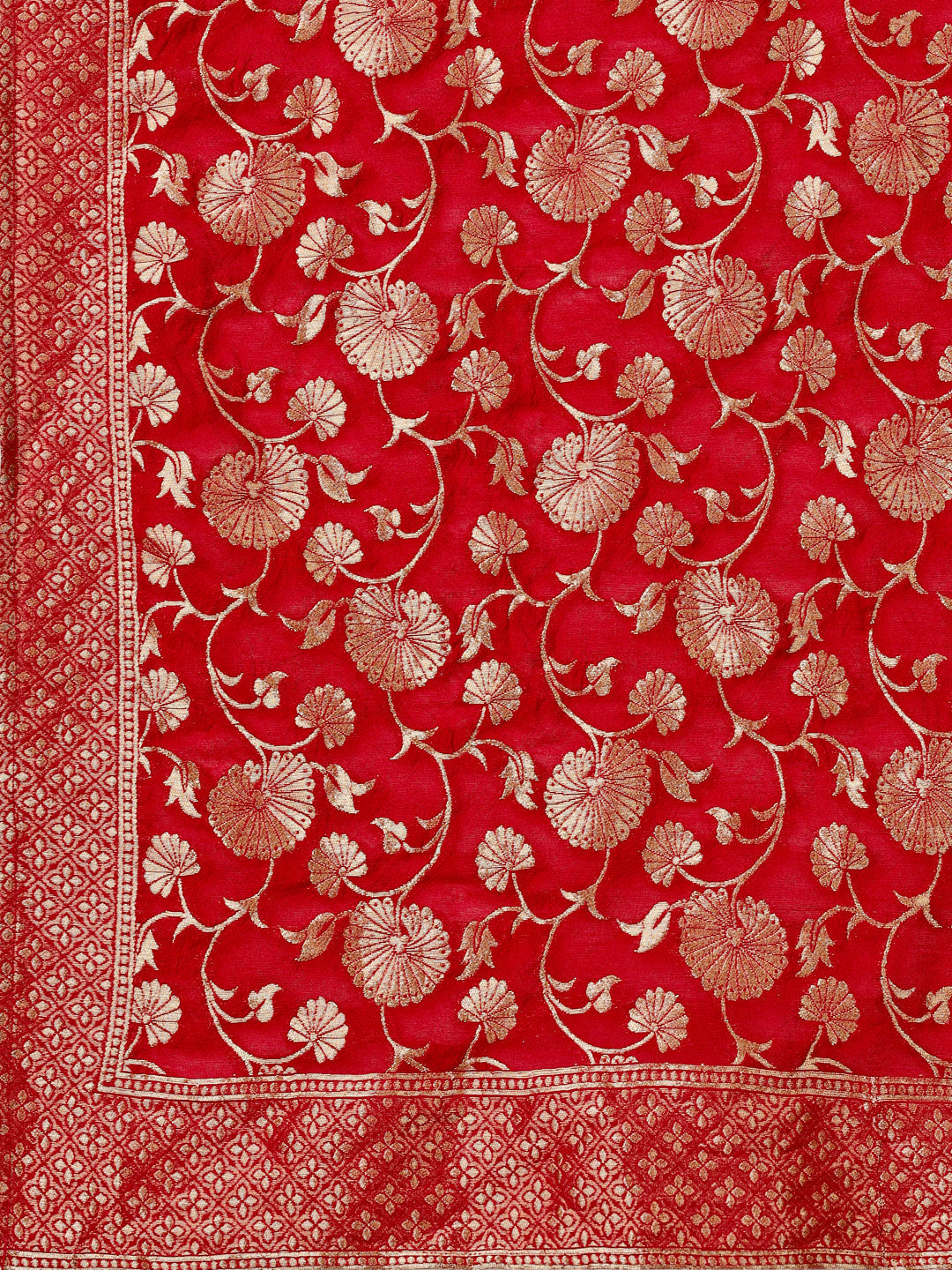 Embroidered Kurta With Pant & Banarasi Jacquard Dupatta Premium, Multicolor - Hiral Fashion