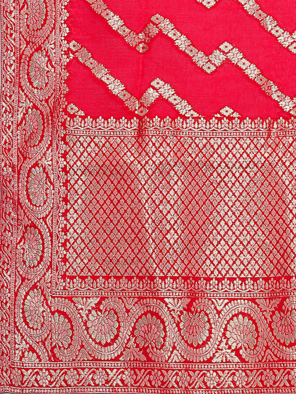Hand Embroidered Rani Kurta With Pant & Banarasi Jacquard Dupatta Premium, Multicolor - Hiral Fashion
