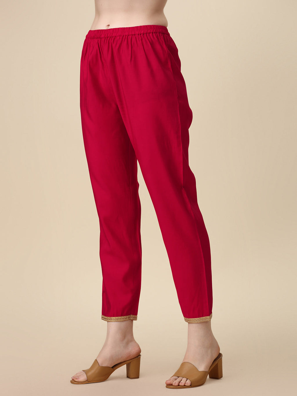 Embroidered Kurta With Pant And Dupatta Set, Multicolor - Hiral Fashion - Distacart