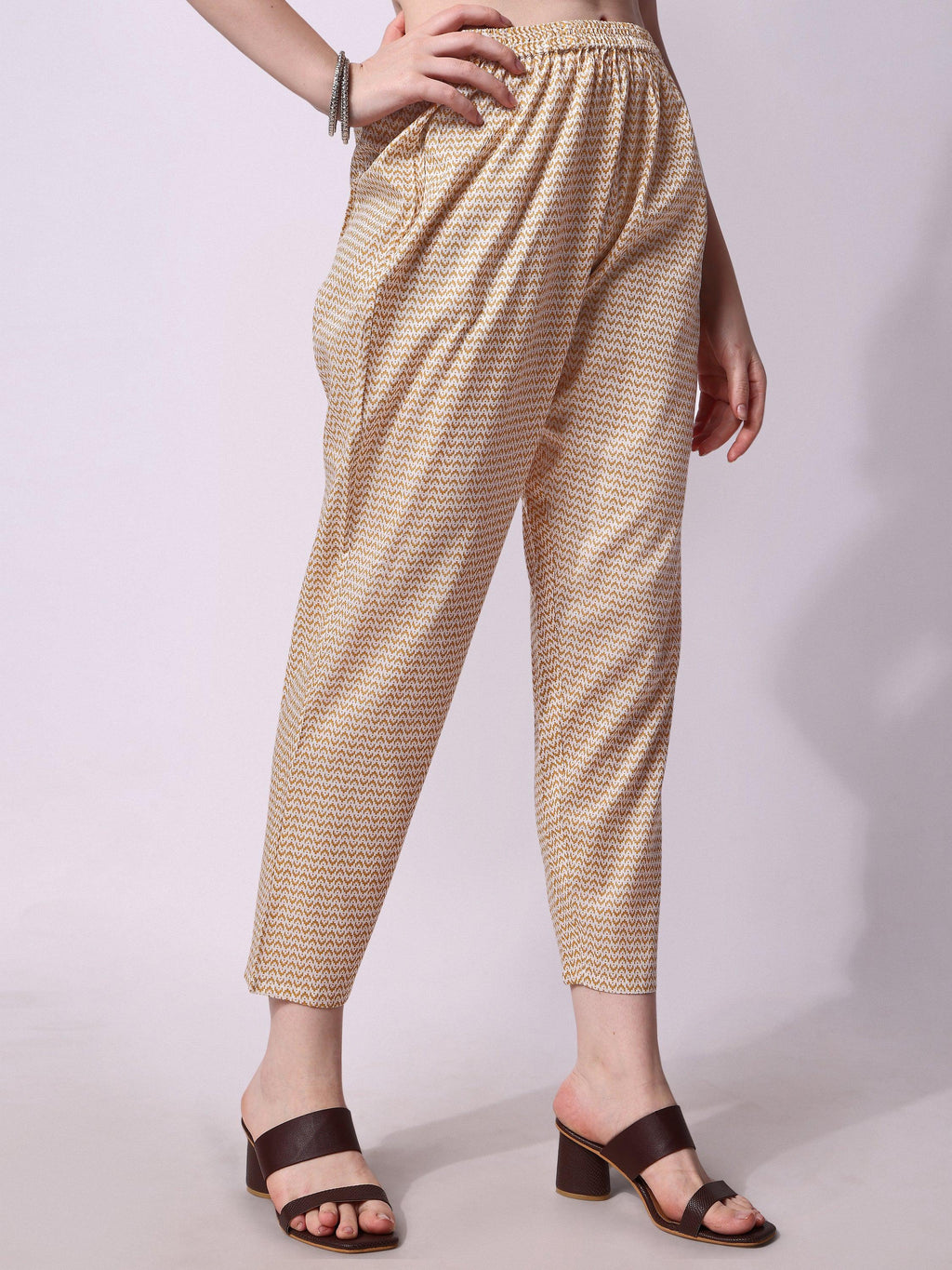 Printed Kurta With Pant & Printed Dupatta Set, Multicolor - Hiral Fashion - Distacart