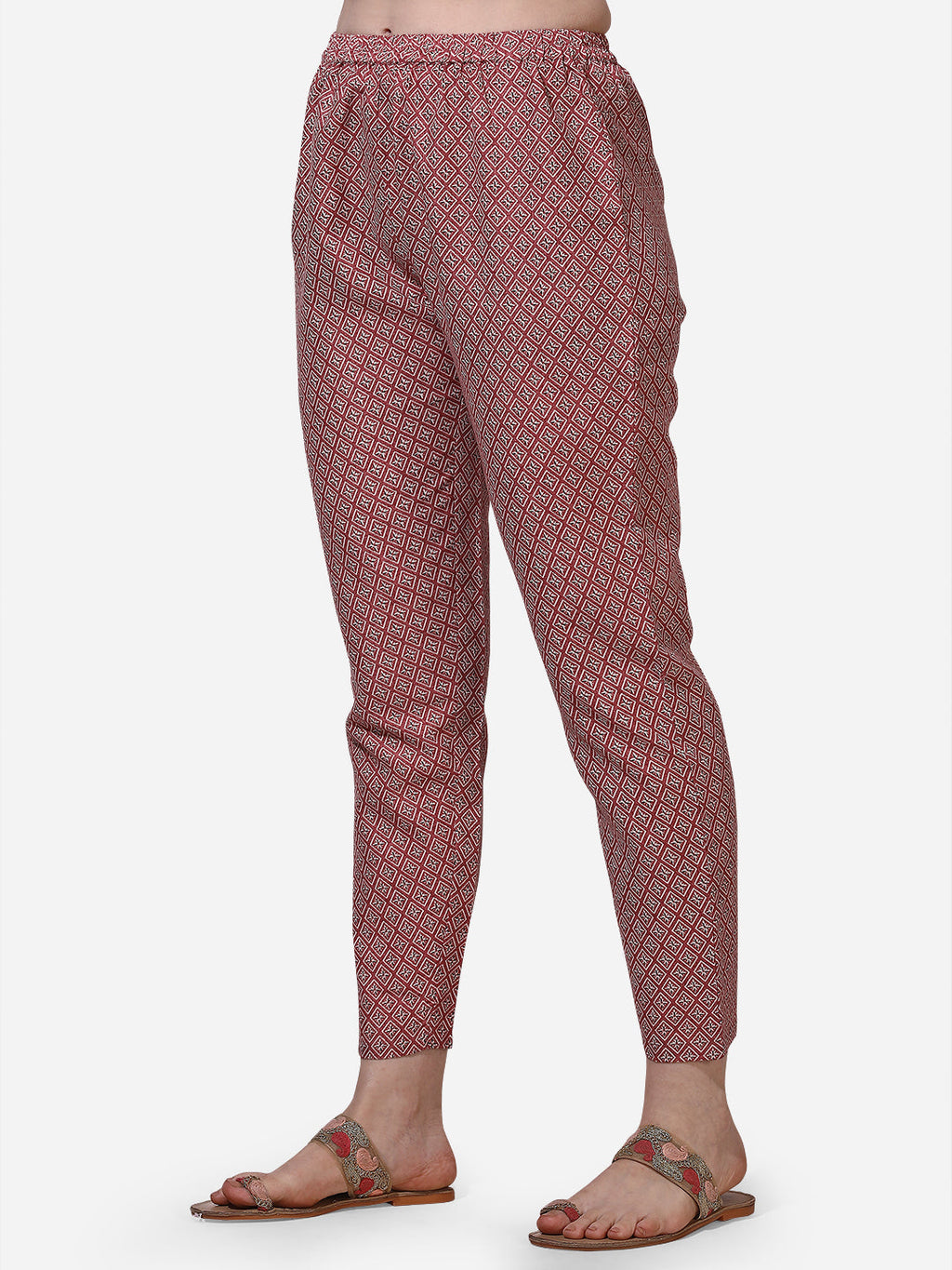 Floral Printed Kurta With Pant And Dupatta Set, Multicolor - Hiral Fashion - Distacart