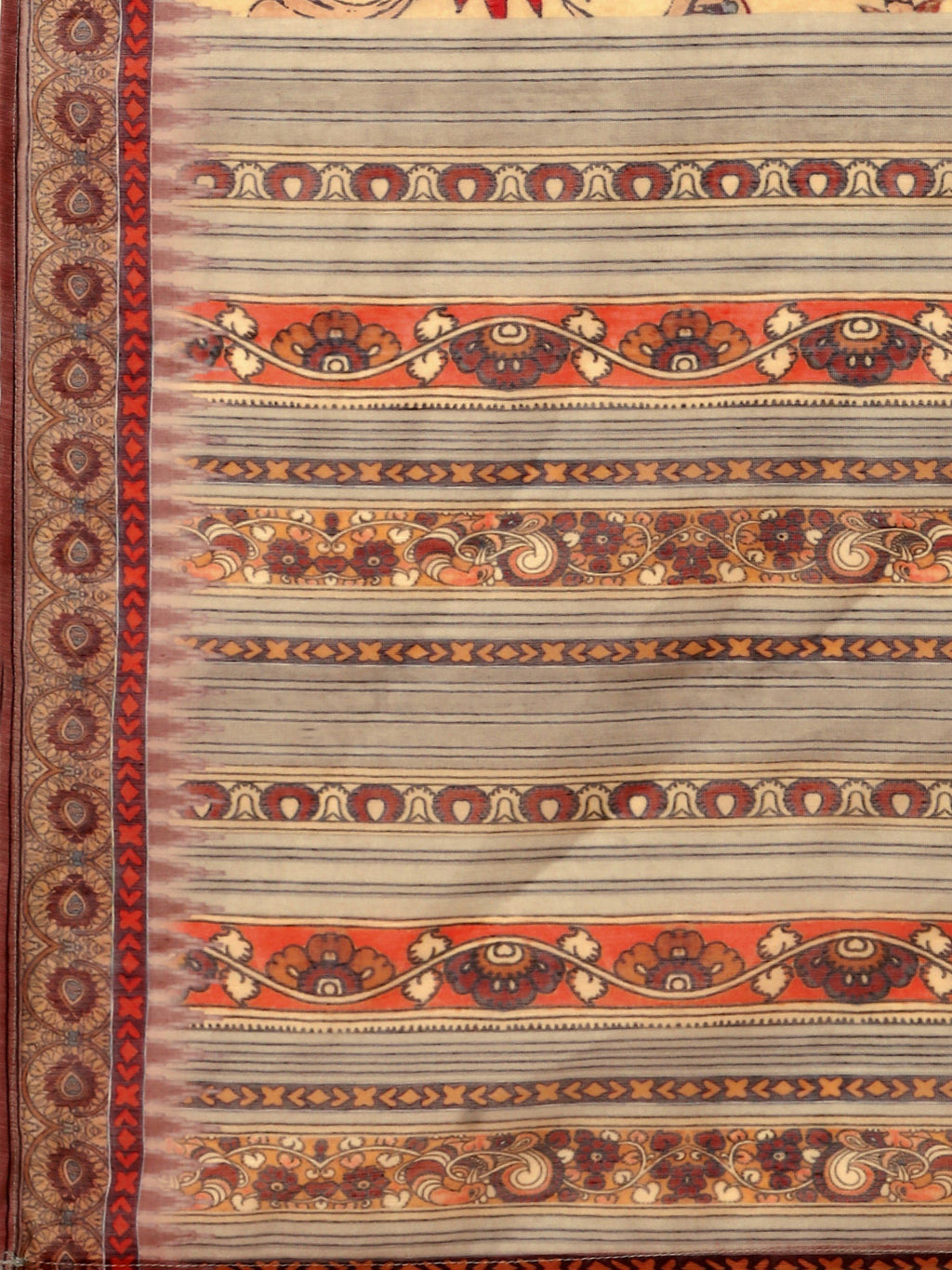 Embroidered And Printed Kurta With And Dupatta Set, Multicolor - Hiral Fashion - Distacart