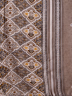 Printed Brown Kurta Pant & Dupatta Set, Multicolor - Hiral Fashion - Distacart