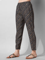Printed Kurta With Pant And Dupatta Set, Multicolor - Hiral Fashion - Distacart