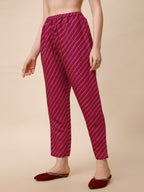 Ethnic Motif & Embroidered Kurta With Pant & Dupatta Set, Multicolor - Hiral Fashion