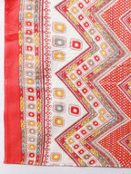 Cotton Printed Kurta With Pant And Dupatta Set, Multicolor - Hiral Fashion - Distacart