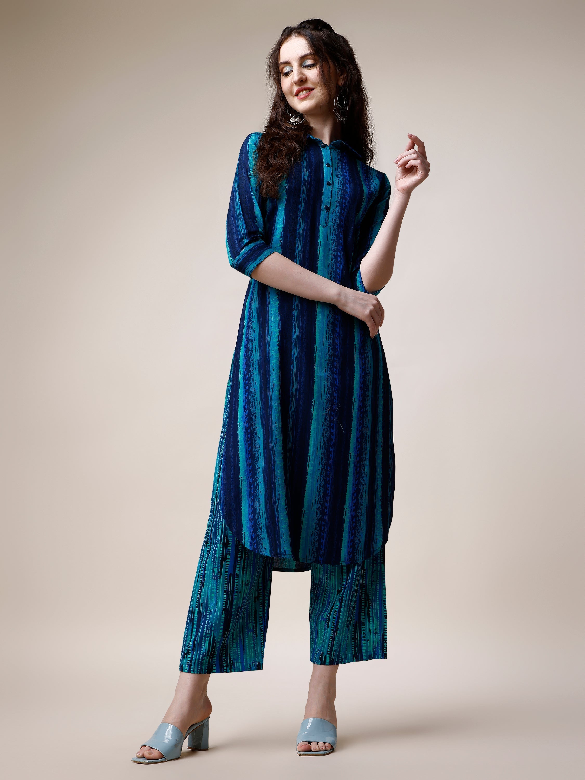 Kurta With Pant Set, Multicolor - Hiral Fashion - Distacart