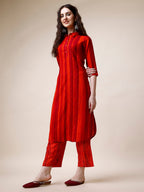 Kurta With Pant Set, Multicolor - Hiral Fashion - Distacart
