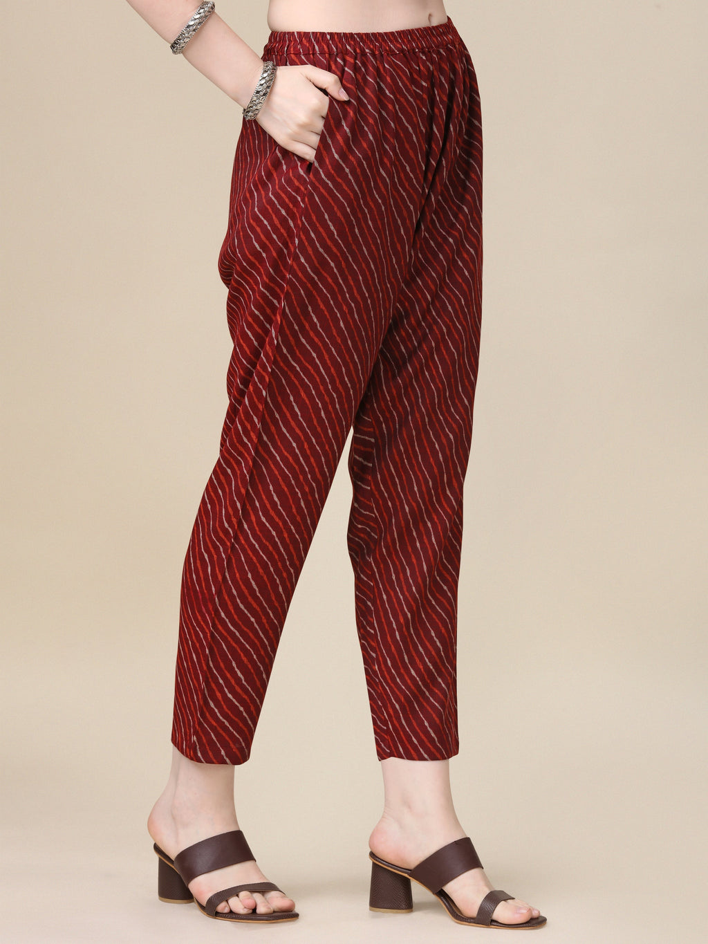 Printed Kurta With Pant & Dupatta Set, Multicolor - Hiral Fashion - Distacart