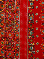 Cotton Printed Kurta With Pant & Dupatta Set, Multicolor - Hiral Fashion - Distacart