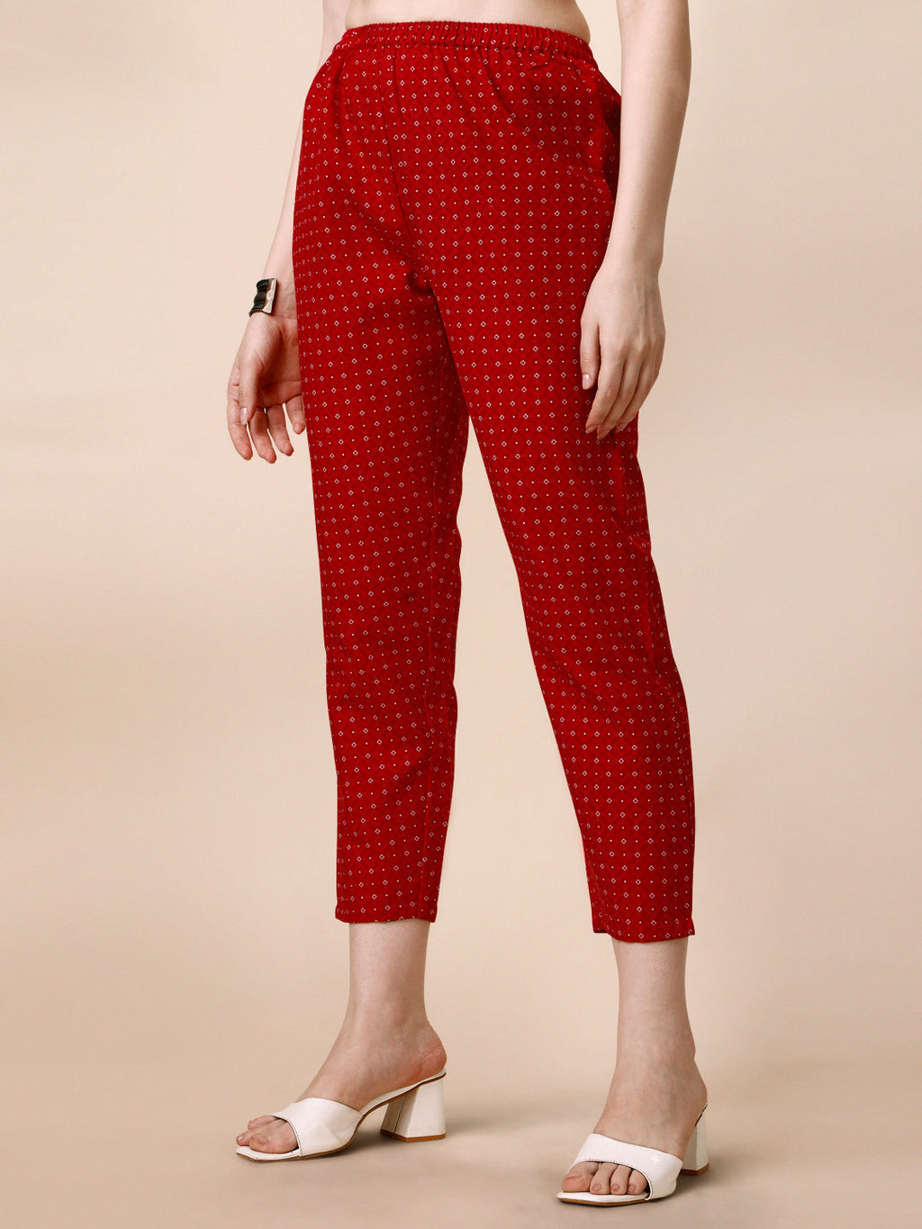 Cotton Printed Kurta With Pant & Dupatta Set, Multicolor - Hiral Fashion - Distacart
