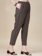 Printed Kurta With Pant & Dupatta Set, Multicolor - Hiral Fashion - Distacart