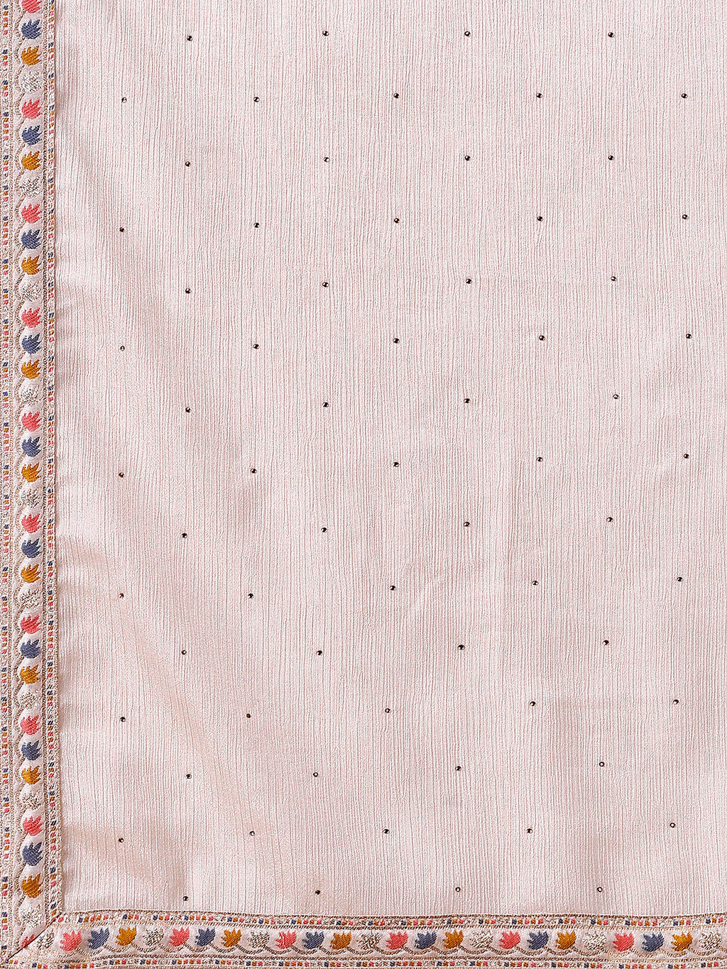 Pure Muslin Banarasi Jacquard Kurta Trousers & Dupatta, Multicolor - Hiral Fashion - Distacart