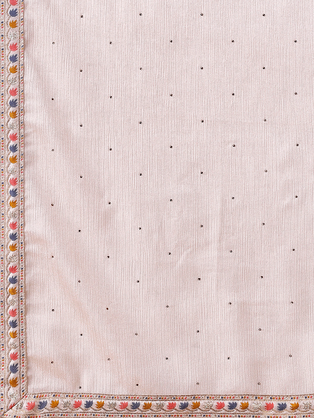 Pure Muslin Banarasi Jacquard Kurta Trousers & Dupatta, Multicolor - Hiral Fashion - Distacart