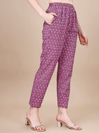 Printed & Embroidered Kurta With Pant & Dupatta Set, Multicolor - Hiral Fashion - Distacart