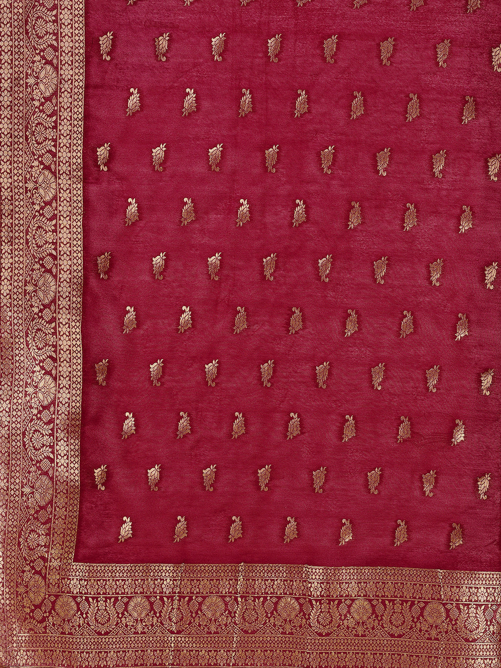 Pure Muslin Banarasi Jacquard Premium Kurta Trousers & Dupatta, Multicolor - Hiral Fashion - Distacart
