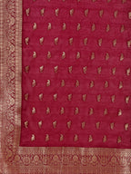 Pure Muslin Banarasi Jacquard Premium Kurta Trousers & Dupatta, Multicolor - Hiral Fashion - Distacart