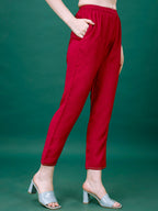 Alia Cut Hand Embroidered & Printed Pure Chinon Kurta With Pant & Dupatta, Multicolor - Hiral Fashion - Distacart