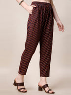 Printed Kurta With Pant & Dupatta Set, Multicolor - Hiral Fashion - Distacart