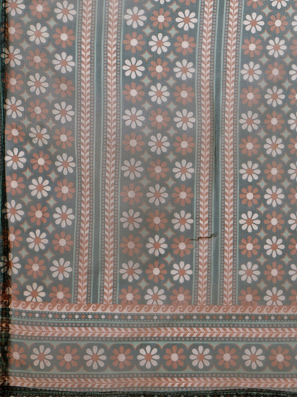 Embroidered Kurta With Pant And Printed Dupatta Set, Multicolor - Hiral Fashion - Distacart