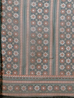 Embroidered Kurta With Pant And Printed Dupatta Set, Multicolor - Hiral Fashion - Distacart