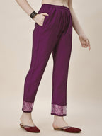 Embroidered Kurta With Pant And Printed Dupatta Set, Multicolor - Hiral Fashion - Distacart