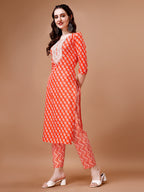 Embroidered & Floral Printed Kurta With Pant & Dupatta, Multicolor - Hiral Fashion - Distacart
