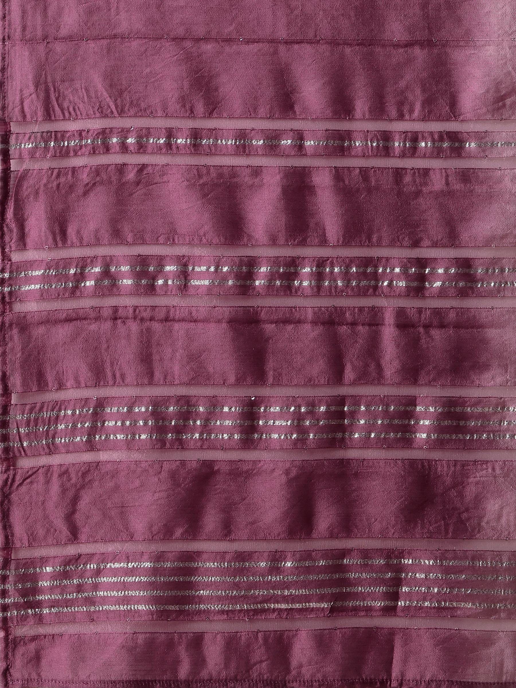 Hand Embroidered Chanderi Kurta With Pant And Dupatta Set, Multicolor - Hiral Fashion - Distacart
