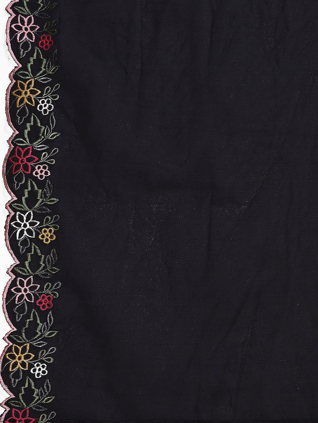 Hand Embroidered Kurta With Pant & Embroidered Organza Dupatta Premium, Multicolor - Hiral Fashion - Distacart