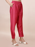 Hand Embroidered & Embroidered Kurta With Pant & 2 Toned Dyed Dupatta, Multicolor - Hiral Fashion - Distacart