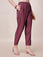 Hand Embroidered Kurta With Pant & Printed Dupatta, Multicolor - Hiral Fashion - Distacart