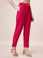 Hand Embroidered Kurta With Pant & Dupatta, Multicolor - Hiral Fashion - Distacart