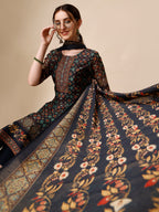 Ethnic Motif Printed Kurta With Pant & Printed Dupatta, Multicolor - Hiral Fashion - Distacart