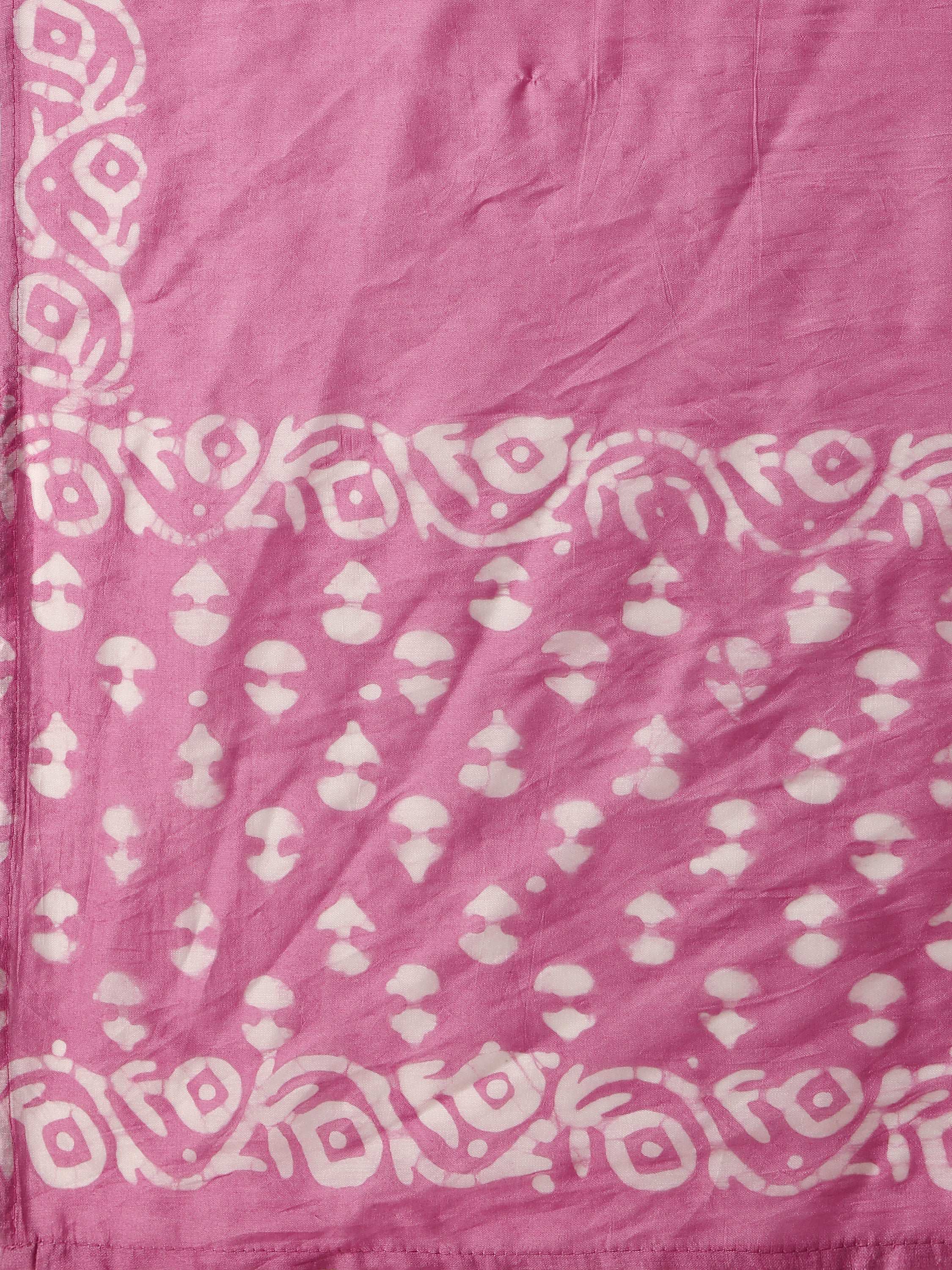 Embroidered & Printed Kurta With Pant And Dupatta Set, Multicolor - Hiral Fashion - Distacart