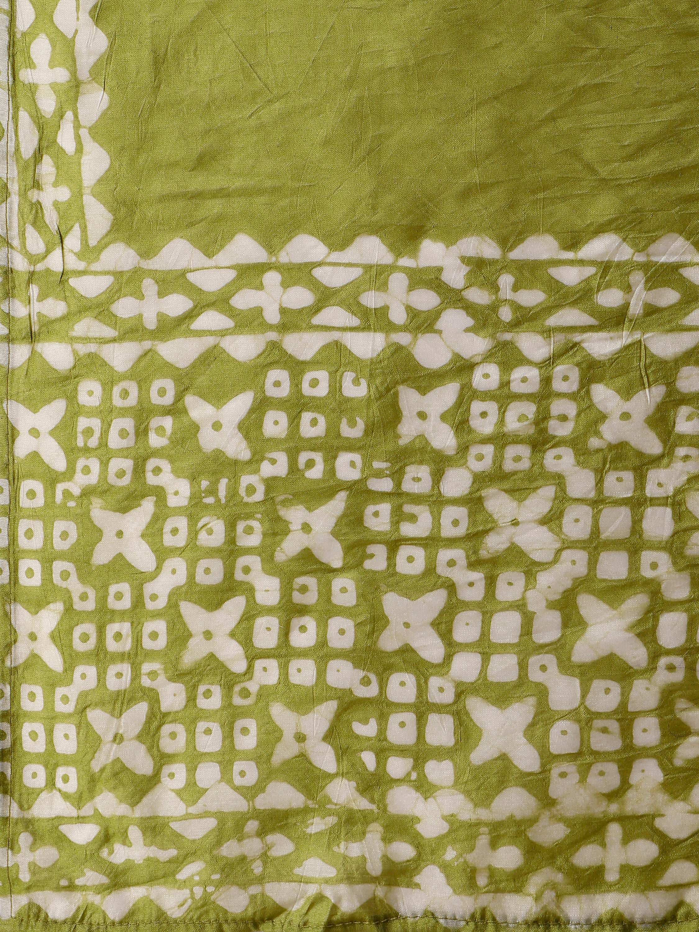 Printed & Embroidered Kurta With Pant & Printed Dupatta Set, Multicolor - Hiral Fashion - Distacart