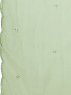 Hand Embroidered Kurta With Pant And Dupatta Set, Multicolor - Hiral Fashion - Distacart