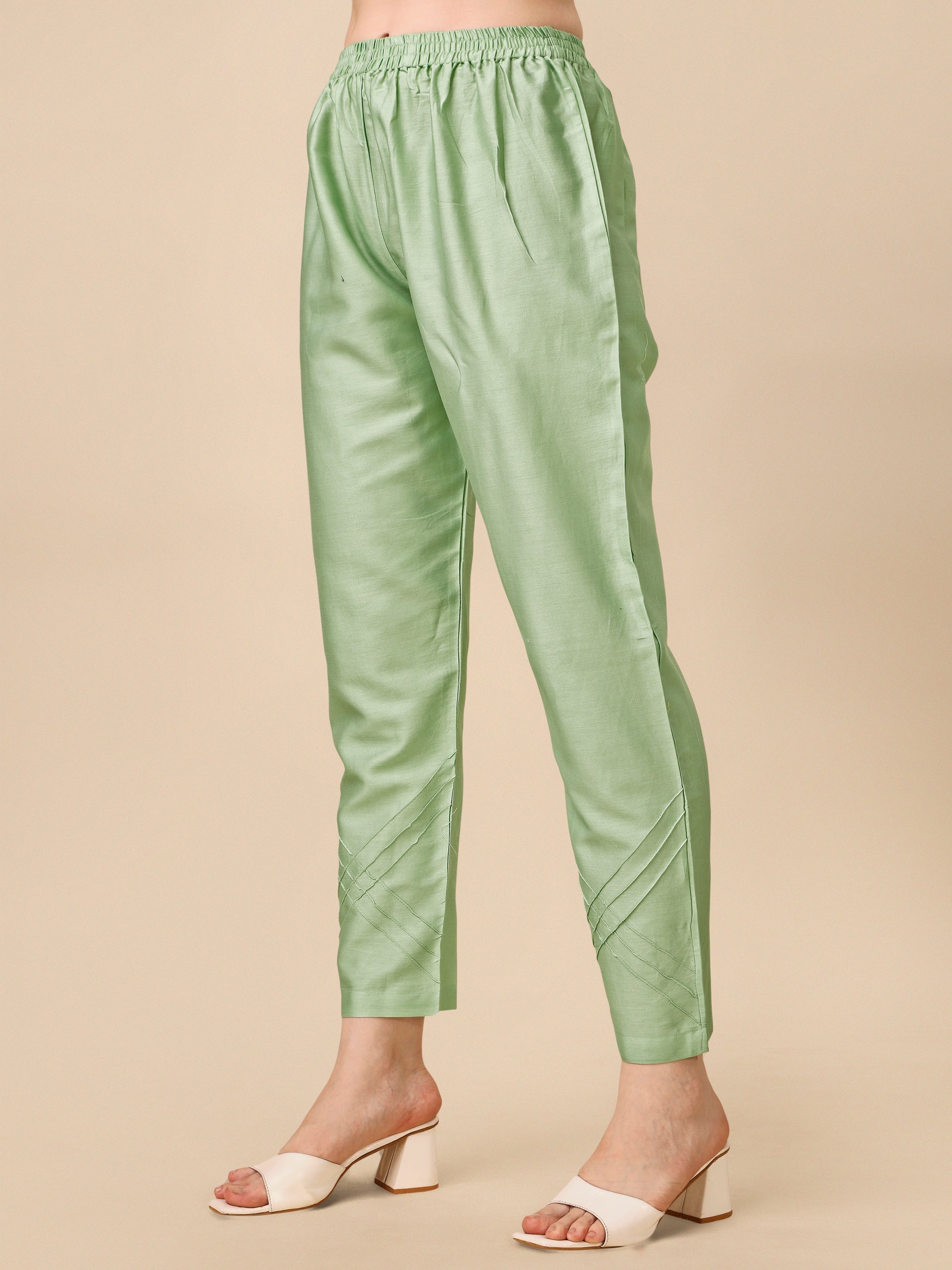 Hand Embroidered Kurta With Pant And Dupatta Set, Multicolor - Hiral Fashion - Distacart