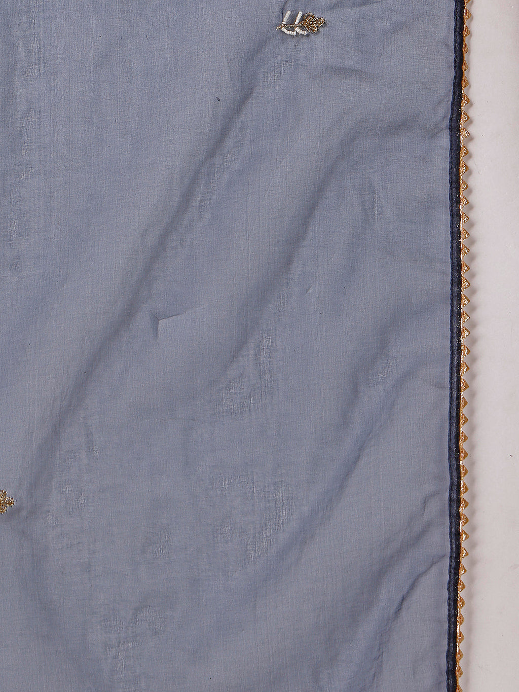 Hand Embroidered Kurta With Pant And Dupatta Set, Multicolor - Hiral Fashion - Distacart
