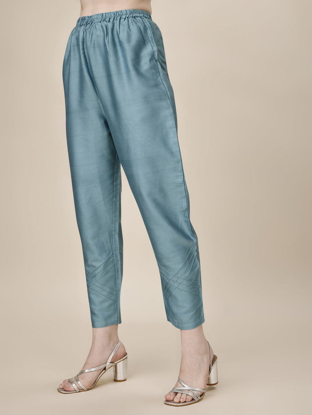 Embroidered Kurta With Pant And Dupatta Set, Multicolor - Hiral Fashion - Distacart
