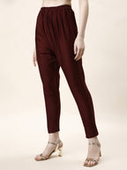 Embroidered Kurta With Pant And Dupatta Set, Multicolor - Hiral Fashion - Distacart