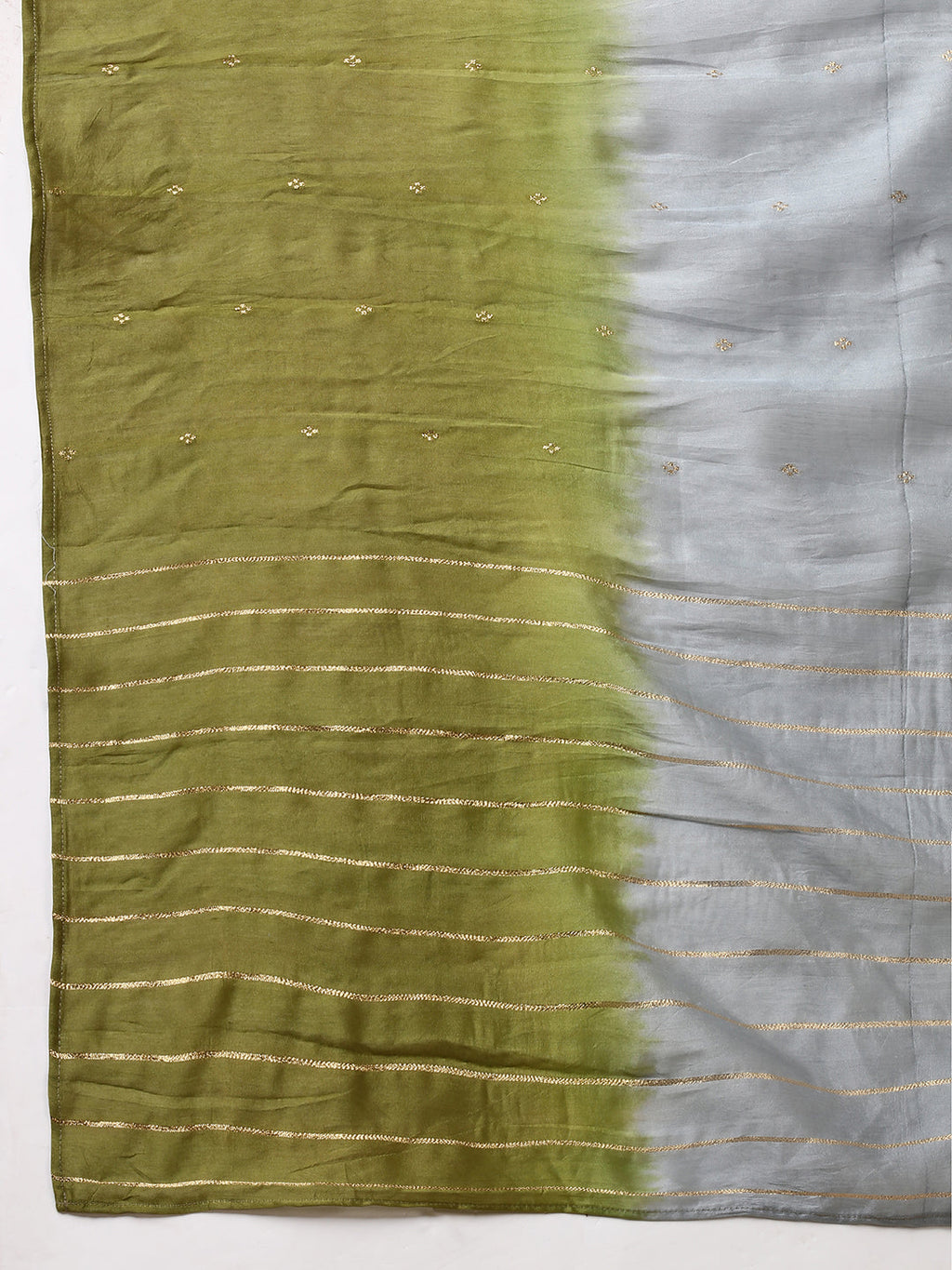 Hand Embroidered Kurta With Pant And Dupatta Set, Multicolor - Hiral Fashion - Distacart