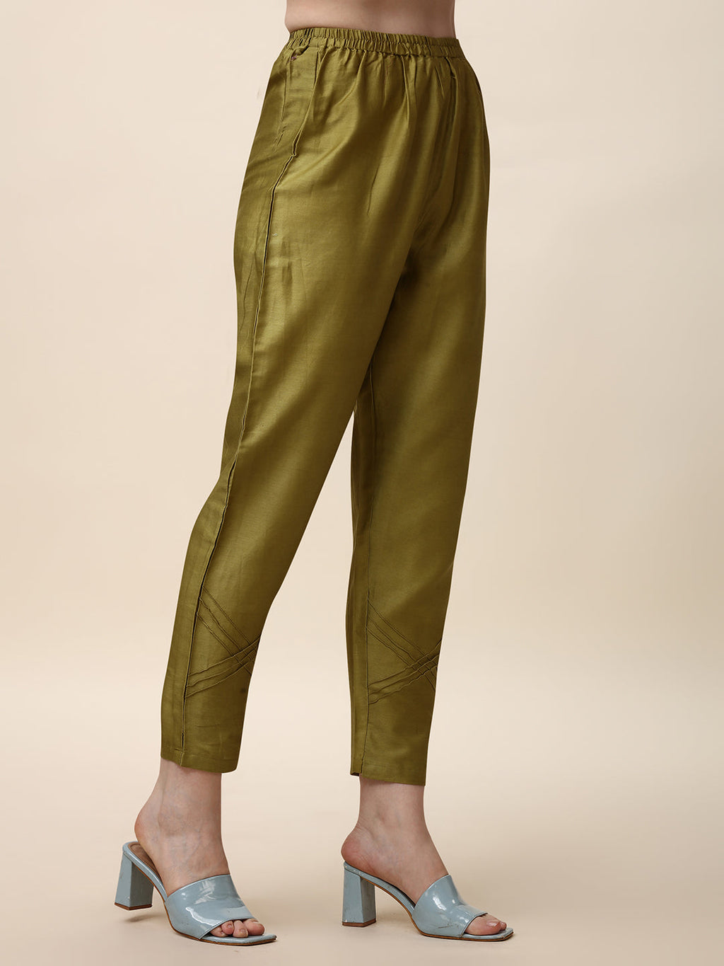 Hand Embroidered Kurta With Pant And Dupatta Set, Multicolor - Hiral Fashion - Distacart