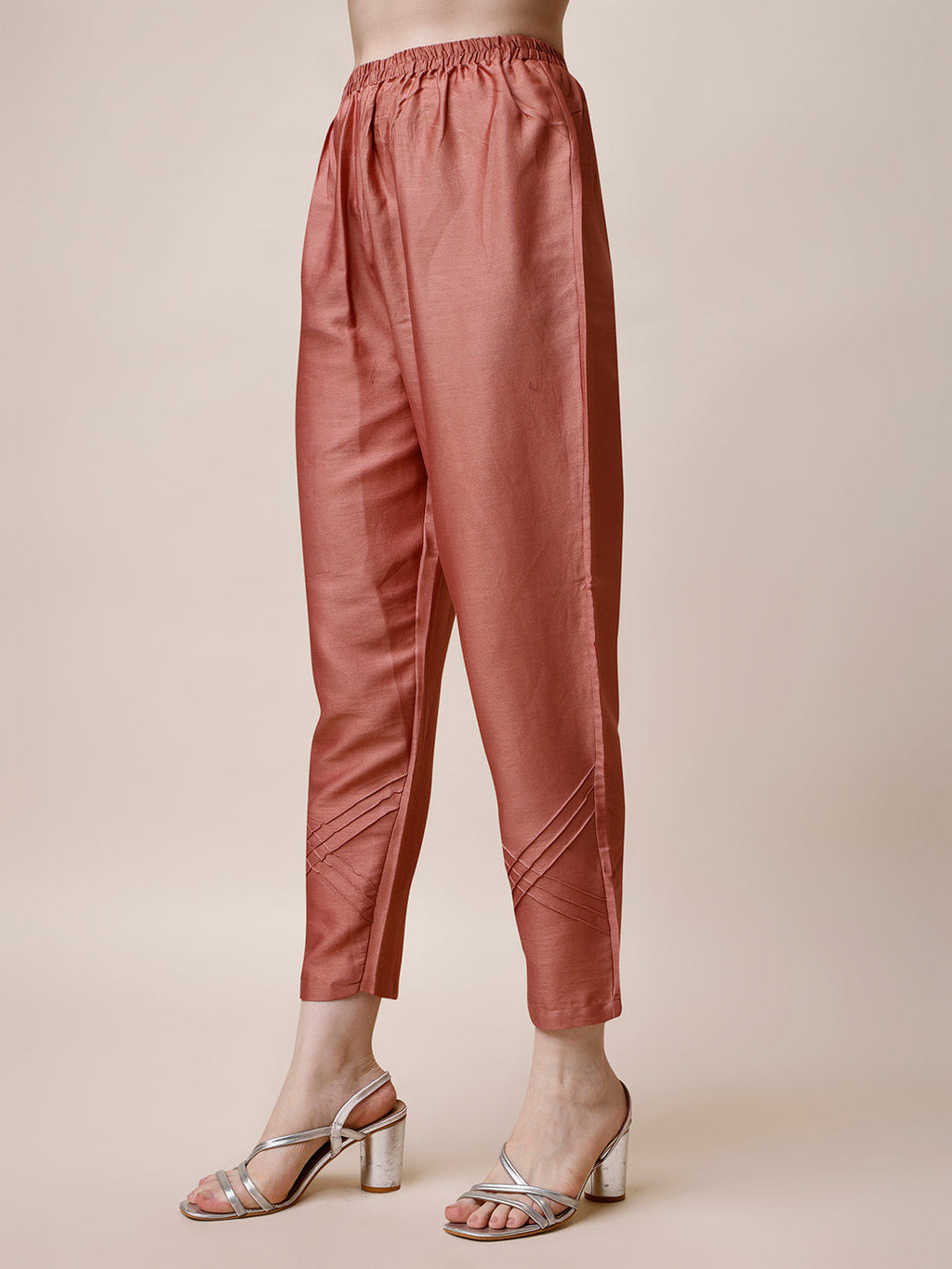 Hand Embroidered Kurta With Pant And Dupatta Set, Multicolor - Hiral Fashion - Distacart