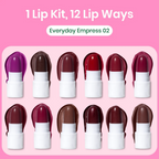 NY Bae 12 In 1 Mini Lip Kit - Everyday Empress 02 - Distacart