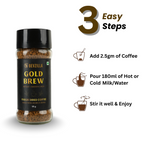 Bevzilla Gold Brew Instant Freeze Dried Coffee Powder - Distacart