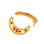 Nuyug 22K Gold Plated Pink Lunar Earrings - Distacart