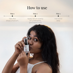 Green And Beige Rectifio Underarm Serum For Odour Control & Brightening - Oud & Rose Scented