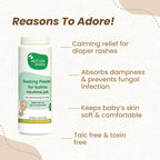 Mother Sparsh Plant Powered Dusting Powder For Babies