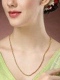 NVR Women's Gold-Polished Minimal Chain